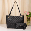 Tote Bag Wallet Two-Piece Set Fashion Women's Shoulder Bag Versatile Lady
