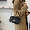 Fashion Summer Chain Crossbody Bags Diamond Designer Women Pu Leather Square Handbags For Ladies