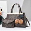 Fashion Brand Women's Bag 2 Piece Set PU Leather Women's Handbag Tote Bag High Quality Luxury Crossbody Bag