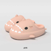 Home Slippers Winter Household Cartoon Shark Kids Slippers Indoor Waterproof Thick Bottom Man Plush Slipper