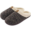 Hot Sale Wholesale Bedroom House Warm Slippers Winter Shoes Women Man Home Indoor Fluffy Faux Fur Slides