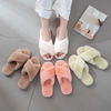 Furry Women Winter Female Warm Slippers Candy Color Indoor Outdoor Home Slippers Wear Thick Leisure Fashion Cross Cotton 
