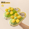 Winter Waterproof Women Indoor Home Shoes Warm Plush Eva Thick Sole Slippers