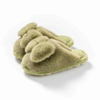 Cute Bow Fur Slippers Women Winter Warm Closed Plush Home Slipper Kawaii Slides Shoes Flat 