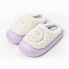 Winter Women Men Slippers Indoor Flip Flops Warm Cartoon Fashion Silent Non-Slip Home Couples Shoes Slides Flat Casual