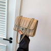 New Fashion Female Shoulder Bag Embroidered Solid Color Chain Women's Crossbody Casual Trendy Bag