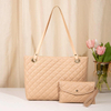 Tote Bag Wallet Two-Piece Set Fashion Women's Shoulder Bag Versatile Lady