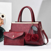 Fashion Brand Women's Bag 2 Piece Set PU Leather Women's Handbag Tote Bag High Quality Luxury Crossbody Bag