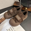 New Winter Waterproof Upper Soft Sole Wrap Heel Antiskid Slides Outside Warm Fluffy Slippers Women Home Casual Cotton Shoes