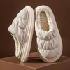 Women Warm Plush Home Slippers Anti Slip Autumn Winter Shoes Indoor House Floor Soft Silent Slides for Bedroom 