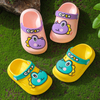 Baby Toddler Kids Girls Boys Garden Children clogs Dinosaur Slippers Cartoon Slides Beach 