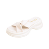 New Fashion Female Beach Summer Thick Platform Slippers Women Wedges Non-slip Soft Sandals Home Slides