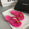 Summer Eva Pool Flip Flops Woman Clip Toe Soft Bottom Pillow Slippers for Women Platform Non-Slip Beach Slides Sandals