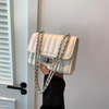 New Fashion Female Shoulder Bag Embroidered Solid Color Chain Women's Crossbody Casual Trendy Bag