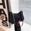 Fashion Shoulder Bags Women's Subaxillary Bag Design Advanced Texture Armpit Handbags Purses Crescent Saddle Bag