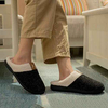 Hot Sale Wholesale Bedroom House Warm Slippers Winter Shoes Women Man Home Indoor Fluffy Faux Fur Slides
