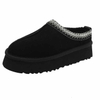 Ankle Snow Boots Women Winter Brand Fur Short Plush Warm Flats Platform Shoes Suede Boots