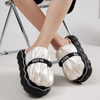 Comfort cloud Winter Home Slippers Women Warm Memory Foam Soft Fluffy Shoes Closed Toe Indoor House Slippers