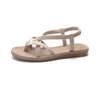 Fashion women flat thong sandals lady summer new beach flat sandals daily comfortable