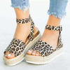 Women's Ankle Strap Platform Sandals Casual Shoes Women Summer Fashion Weave Non-Slip Sandalias