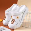 Women men outdoor Cute Cartoon Garden Shoes Slides Beach Work Medical Clogs Classic Nursing 