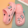 Toddler Boys Girls Garden Shoes Classic Cartoon Clogs Slides Sandals Beach Slipper Summer Children