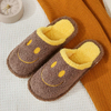 Winter New Kawaii Cartoon Ladies House Fur Slippers Indoor Couples Bedroom Slides Cute Home Women Slippers