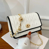 Fashion Summer Chain Crossbody Bags Diamond Designer Women Pu Leather Square Handbags For Ladies
