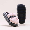 Comfort cloud Winter Home Slippers Women Warm Memory Foam Soft Fluffy Shoes Closed Toe Indoor House Slippers