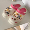 Women Cushion Sandals Slides Garden Adult Clogs Soft Platform Outdoor Beach Shoes Summer Heel 