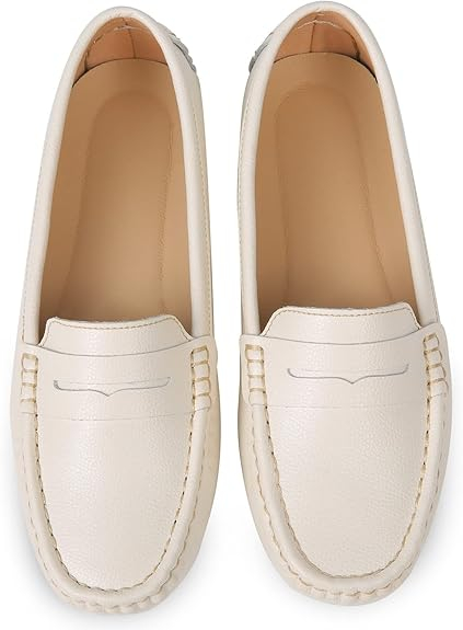 Women's Loafers Moccasins Soft Casual Walking Driving Ladies Office Penny Flats Boat Shoes Women Slip On Comfortable Leather