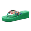 Wholesale Summer Thong Slippers Outdoor Beach Sandals EVA Casual Flat Platform Comfy Shoes Women Thick Soled Flip Flops