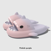 Upgraded Shark slide feature an ultra-rebound sole Shark Pillow Slides Novelty Womens Mens Sandals Gradient color print Beach Pool Shower Shoes with Cushioned Thick Sole Cloud Slides