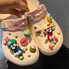 Hot Selling Wholesale 3d Cartoon Garden Shoe Charms Cute Clog Decoration Dog DIY Accessories
