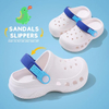 Kids Toddler Clogs Boys Girls Slip on Slides Sandals Children Summer Beach Pool Outdoor Water Shoes Shower Slippers