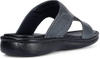 Men's Leather Slides Open Toe Outdoor Slippers Comfort Arch Support Retro Casual Flip Flops Summer Fisherman Slip On Sandals for Men