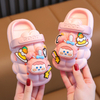 Children's Slippers Hole Shoes Cartoon Sandals Kids' Beach Outdoor Non-slip Soft Bottom Baby 