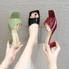 Fashion Slides Comfortable Commute Heels Party Shoes Sandals Casual Shoes Summer Women's Slippers