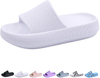 Cloud Slides for Kids丨Shower Slippers Bathroom Pool Sandals丨Boys Girls Comfy Thick Sole Slippers丨Summer Non-Slip Beach Shoes