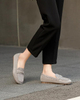 Women's Wide Loafers Shoes Cute Dressy Shoes Ladies Comfort Slip Ons Work Shoes