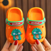 Summer Beach Sandals Cartoon Dinosaur Slippers Girls Boys Slides Clogs Flats Kids Garden 