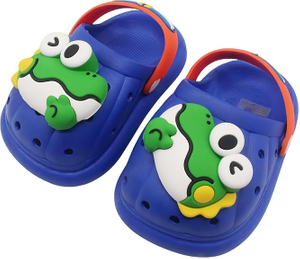 Toddler Shoes Little Kid Clogs Slide Sandals for 0-8yrs Kids Unisex Girls Shoes and Boys Shoes Garden Shoes Cartoon Slides Slip-Resistance Sandals Beach Slippers