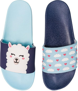 Slides & Slippers for Women & Men Summer Non Slip Shower Sandals Funny Designs Beach Shoes for Home Garden Bathroom Pool Gift