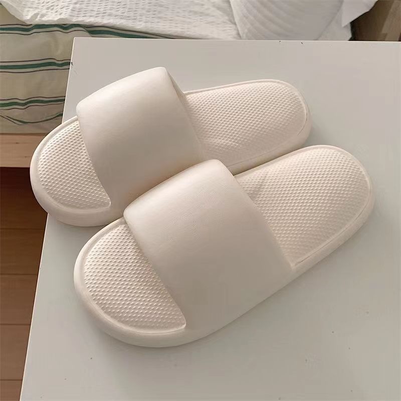 Soft Sole Bathroom Non-slip Slippers Men Flip Flops Soft Comfortable Slippers for Women Couples Home Indoor Slides