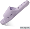 Shower Sandal Slippers with Drainage Holes Quick Drying Bathroom Slippers Gym Slippers Soft Sole Open Toe House Slippers for Men and Women