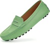 Driving Moccasins Casual Slip On Comfort Women Loafer Shoes Women's Genuine Leather Penny Loafers Classic 