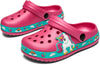 Little Kids Clogs Cute Cartoon Boys Girls Garden Clogs Toddlers Non-Slip Breathable Slides Sandals Children Lightweight Beach Pool Shower Slippers