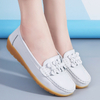 Womens Casual Comfortable Genuine Leather Lightweight Driving Moccasins Classic Fashion Penny Ladies Driving Loafer Flat Shoes
