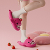 Women Sandals Summer Shark Slippers Men Beach Shark Slides Strawberry house slippers bathroom 