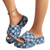Denim Rome Thick Women Slipper Summer Platform Heels Women Sandals Casual hi Beach Ladies Slides Fashion Dress 